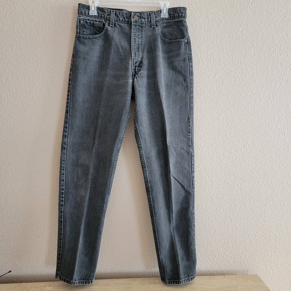 Levis 550 Black Mens Jeans